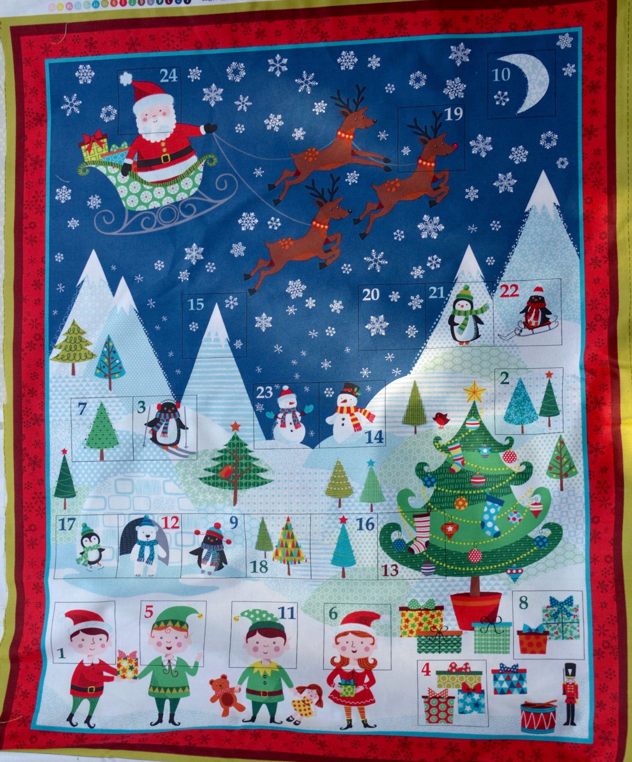Sew A Quilted Advent Calendar (Various Designs) - All  What Is The Advent Calendar