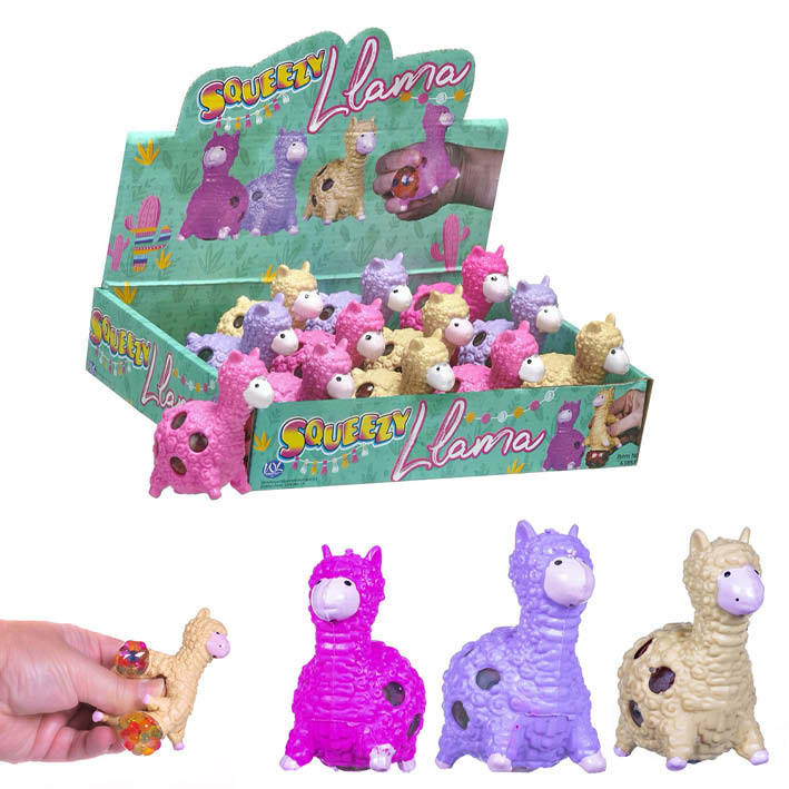 Squishy Llama Bead Balls | Wholesale Sensory Toys  Fidget Advent Calendar Bulk
