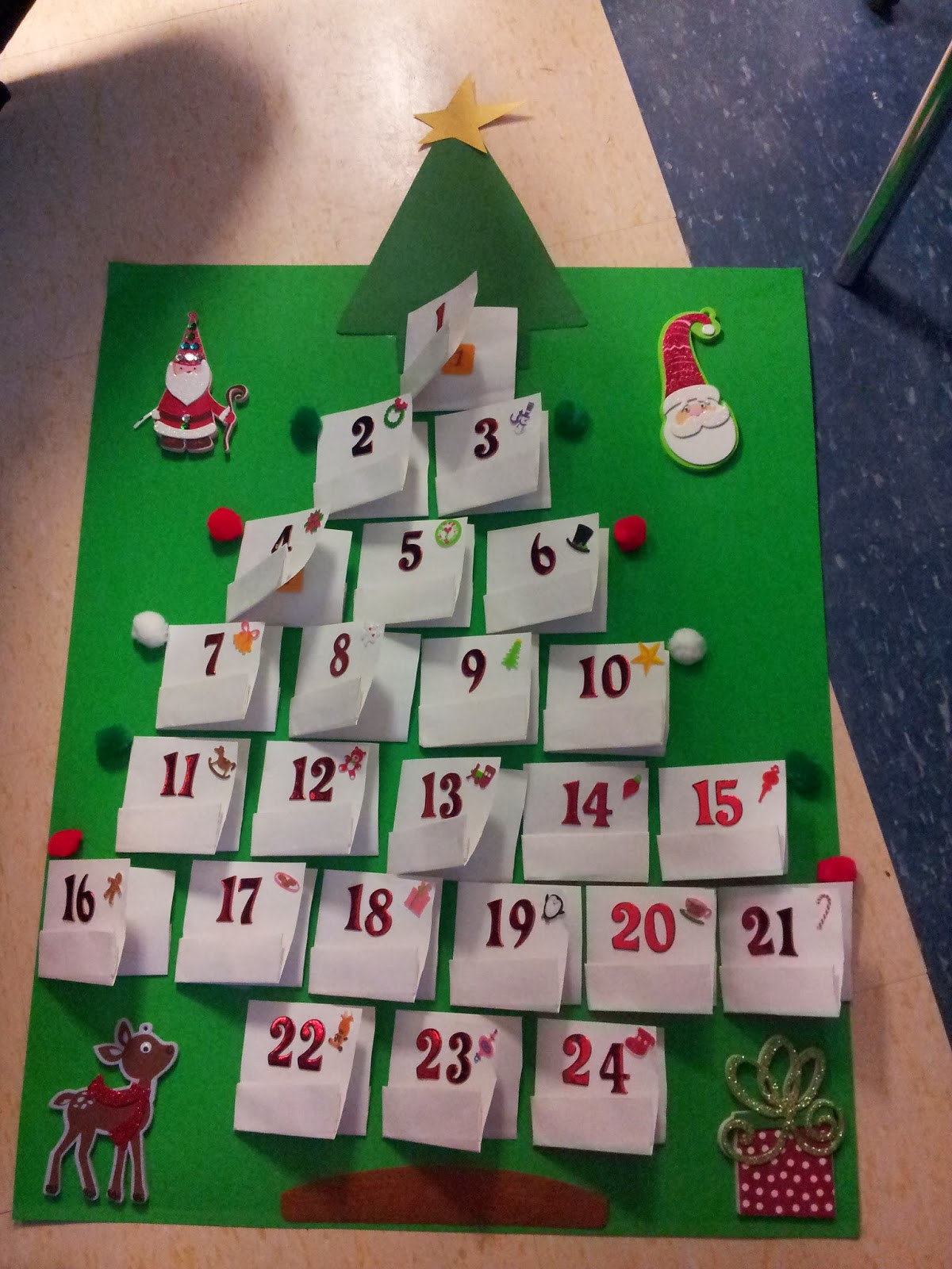 How Many Spots In An Advent Calendar