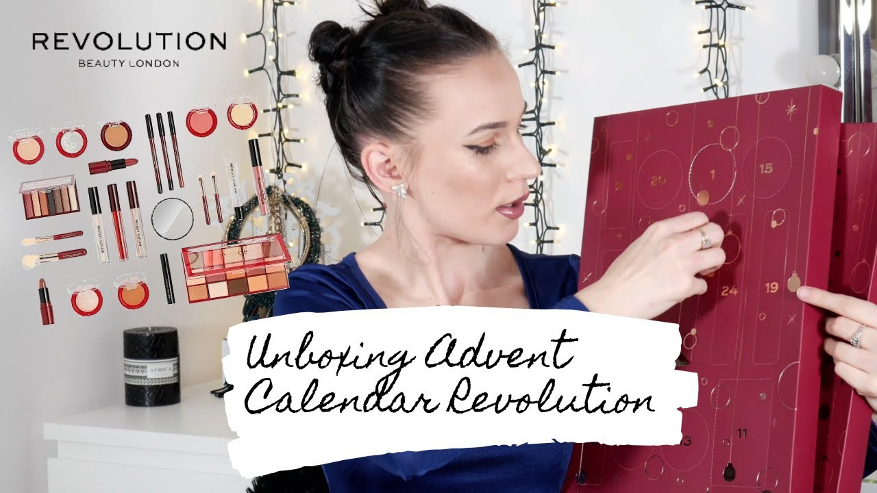 Unboxing Advent Calendar Revolution - Youtube  Advent Calendar 2022 Revolution