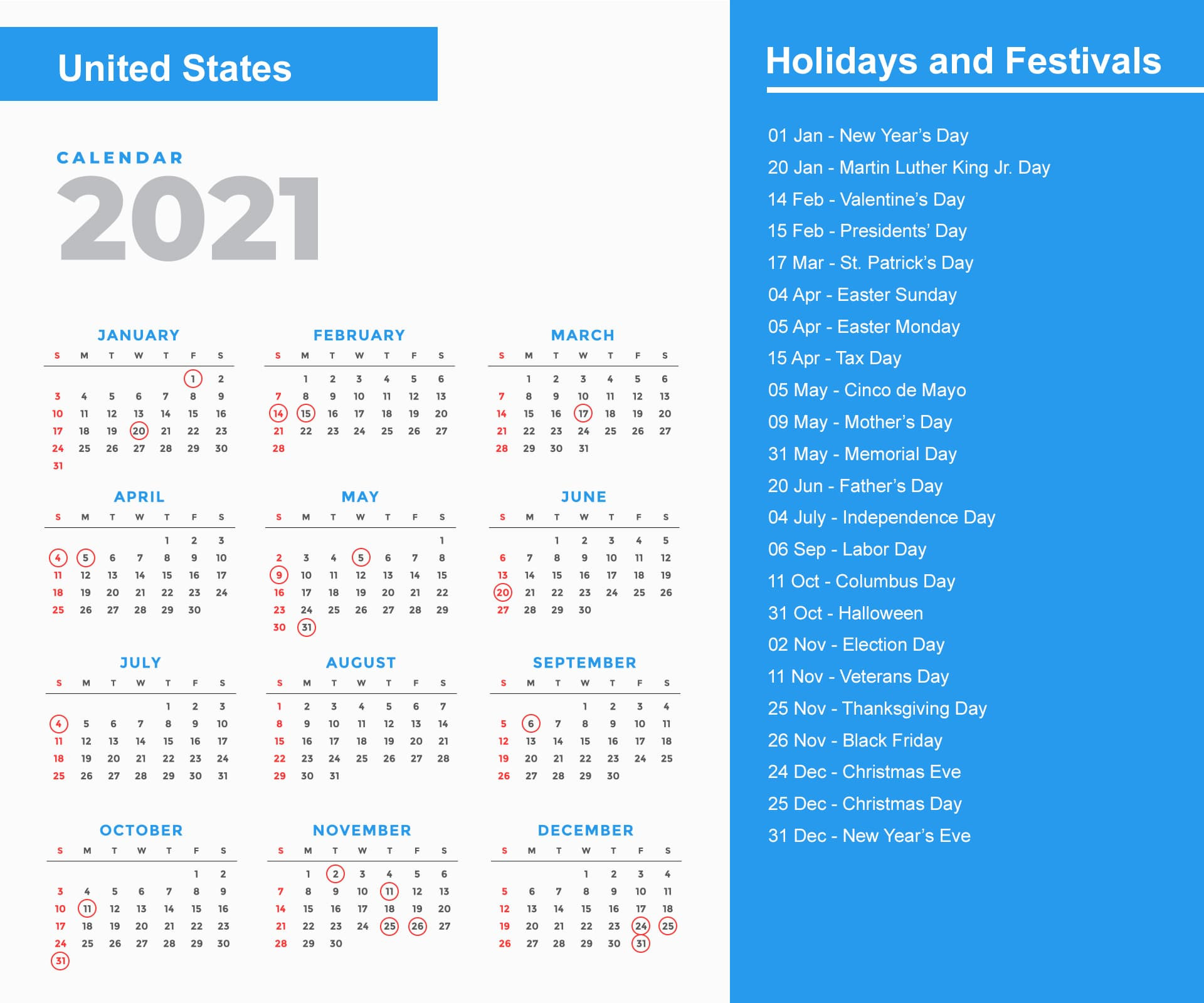 United States Holidays 2021 And Observances 2021  Calendar For 2022 United Kingdom