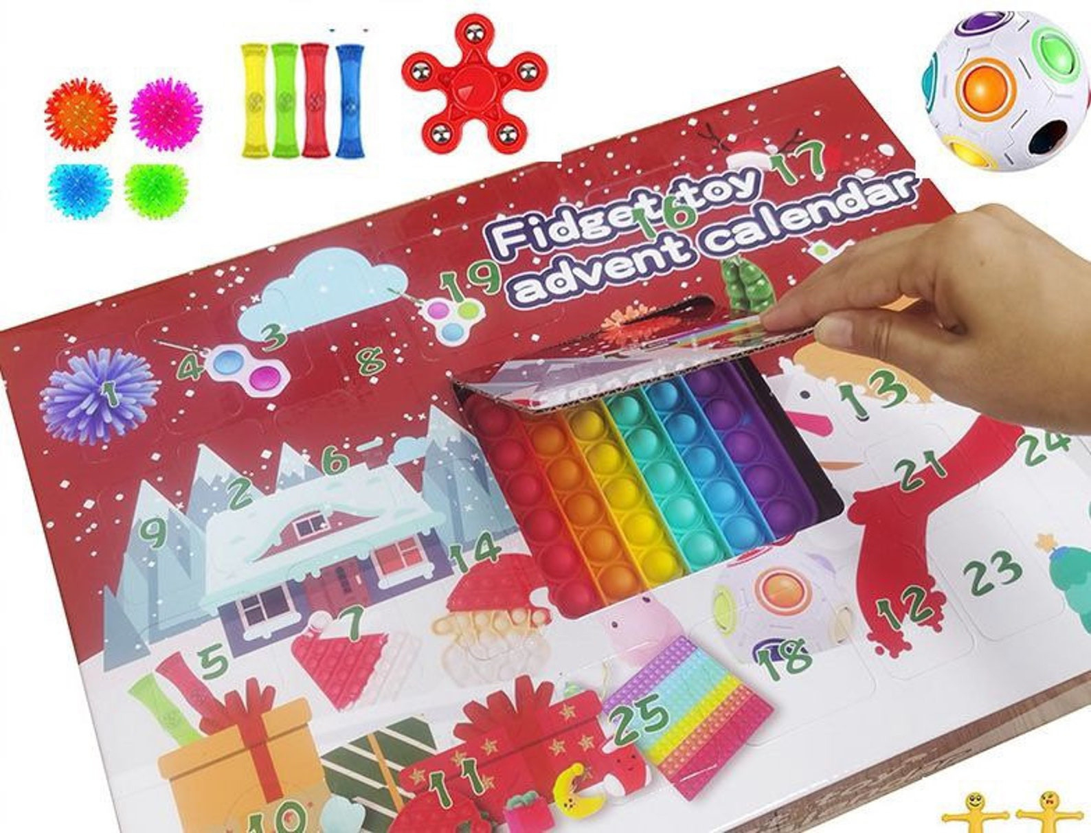 Where Can You Get A Fidget Toy Advent Calendar  Advent Calendar 2022 Fidget Toys Pack