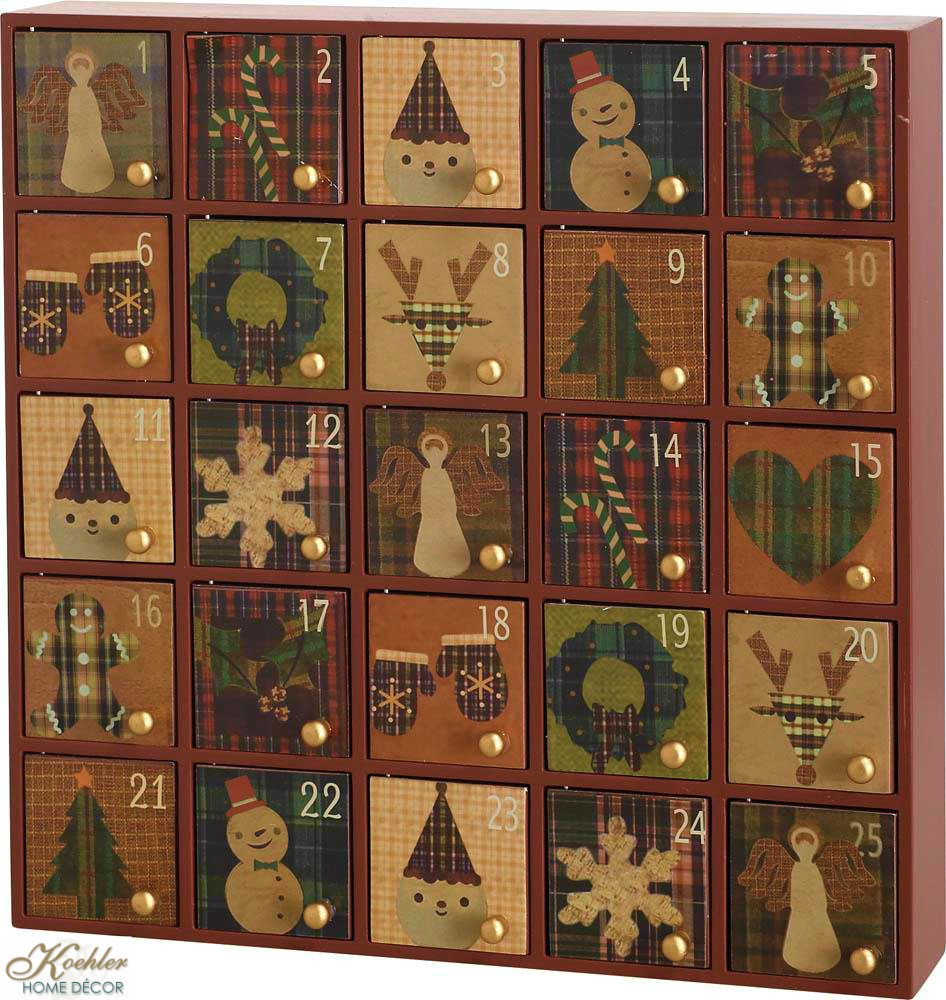 Wholesale Product Spotlight - Wooden Advent Calendar  What Is The Advent Calendar