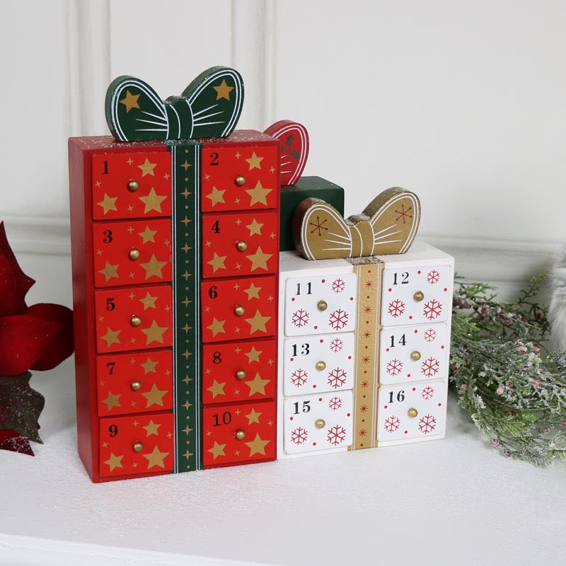 Wooden Gift Box Advent Calendar - Melody Maison®  What Are Advent Gifts