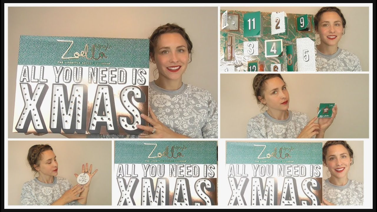 Zoella Advent Calendar 2017 | Whats Inside?| Charlotte  Zoella Chanel Advent Calendar